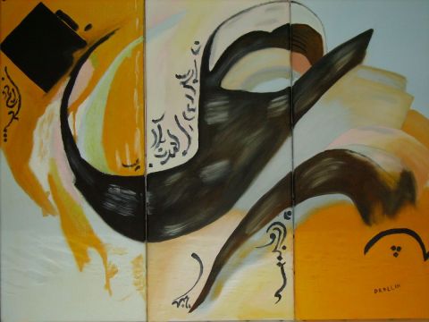 Regard voil� - Peinture - drallih