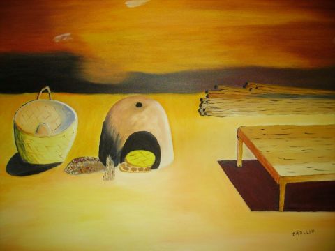 Le four - Peinture - drallih
