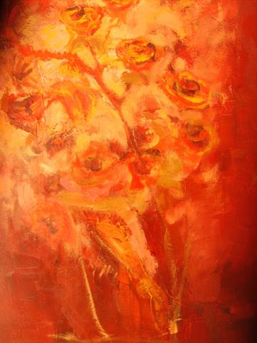 bouquet de fleurs - Peinture - nassim chaibi