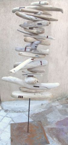 temp�te II - Sculpture - carole zilberstein