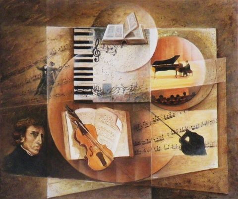 L'artiste Frank GODILLE - Contrepoint Mélodique de Chopin