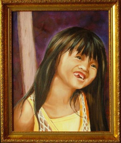L'artiste antoine - petite Vietnamienne