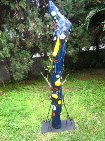 Arbre � t�te de clou. - Sculpture - ANTOINE MELLADO
