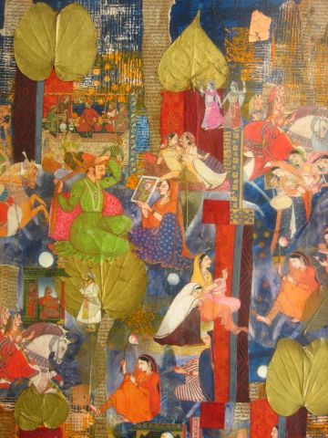le jardin des d�lices-2 - Peinture - ANTOINE MELLADO