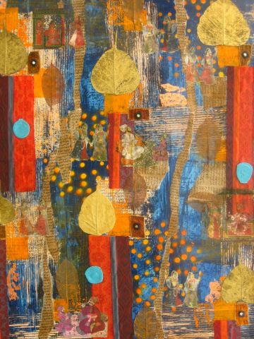 Le jardin des d�lices -3 - Peinture - ANTOINE MELLADO