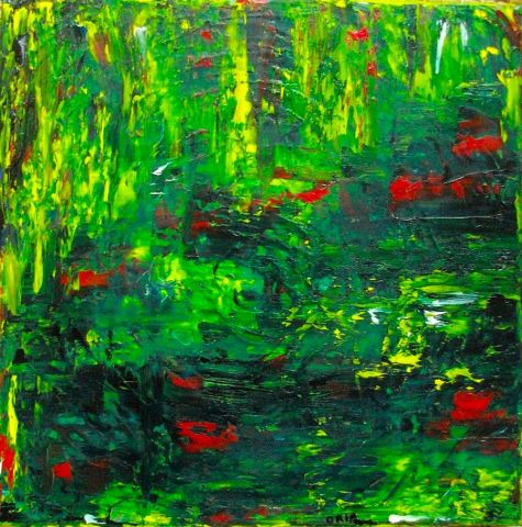 Tropicale - Peinture - Oria