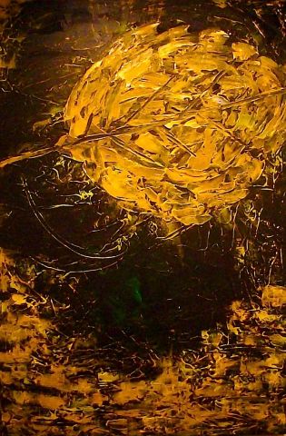 Feuille volante identifi�e - Peinture - Oria