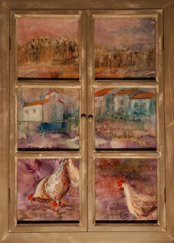 PONTAIX EN VERCORS - Peinture - Felix