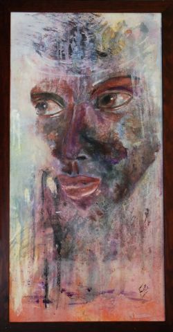 DESESPOIR AFRICAIN - Peinture - Felix