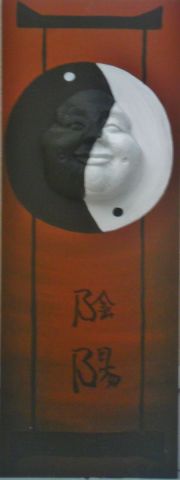 Ying yang - Peinture - Qd Sylvie