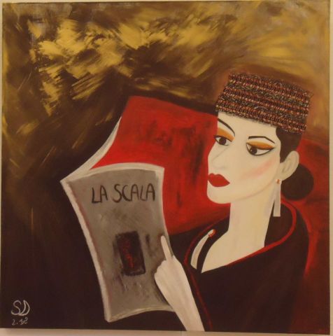 L'artiste SONYA DZIABAS - La Callas