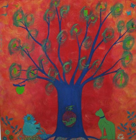 L'artiste LaBoutdezan - L'arbre de vie