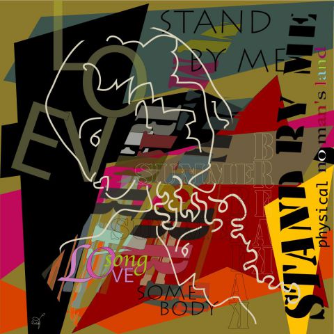 Stand by me - Peinture - soffya