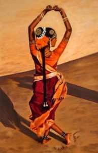 Voir cette oeuvre de Francoise GRELLIER: danseuse indienne
