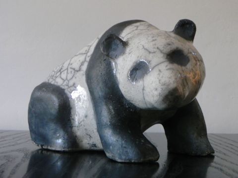 panda - Sculpture - victoire