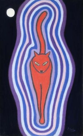 L'artiste dalypaul - cat in nimbus