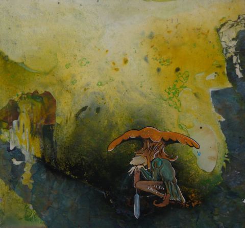 L'artiste antu - les lutins: mr champignon et le lion