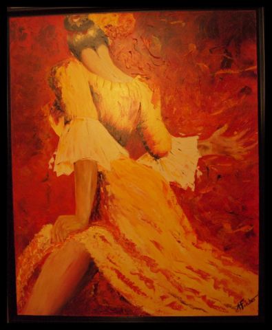 L'artiste Angela Folcher - Flamenca
