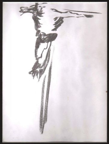 L'artiste Edouard York - Crucifixion