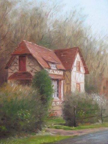 L'artiste BENOIT QUESNEL - maison normande