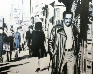 Peinture de CLOTILDE NADEL: BLACK MAN