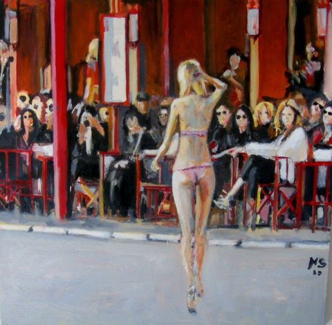 ST TROPEZ - Peinture - Noel SENDRA