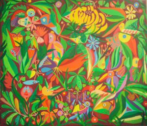 Voir cette oeuvre de Mimi Revencu: Jungle 2