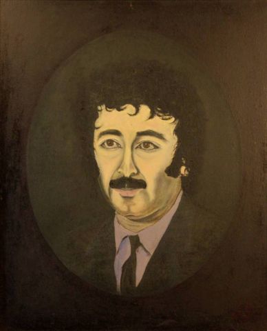 Auto-portrait du peintre à 38 ans - Peinture - negaz