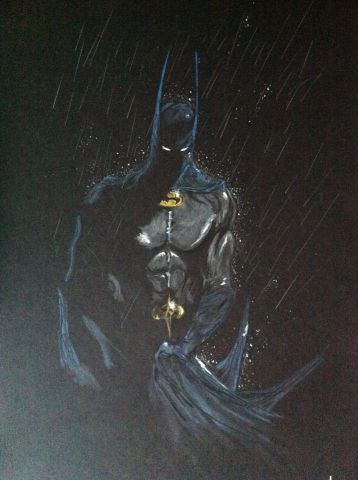 L'artiste Anthony Darr  - Batman from darkness