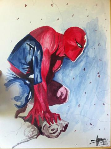 L'artiste Anthony Darr  - Spider-Man Watcher