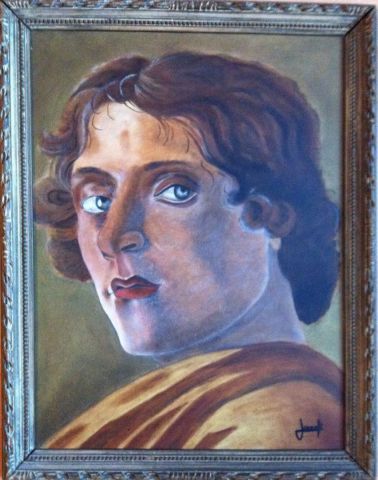 L'artiste Michele Monnet - Portrait de Botticelli