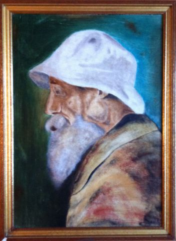 L'artiste Michele Monnet - Portrait de Renoir
