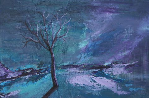 L'arbre - Peinture - Catherine Renard