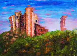 Voir cette oeuvre de gilda campanella: Le village d'Occi abandonné