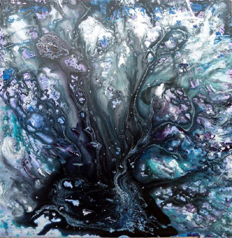 L 'arbre de vie - Peinture - Guillaume lpr