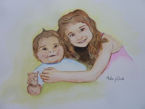 Enfants - Peinture - Aurelie d'ornellas