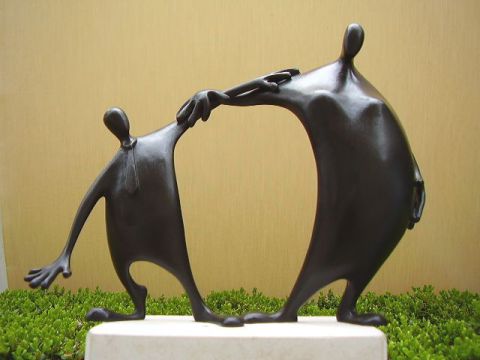 Friends - Sculpture - Plamenart