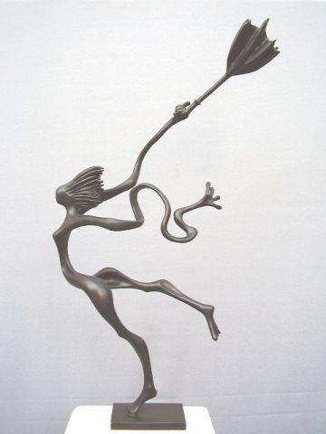 Wind day - Sculpture - Plamenart