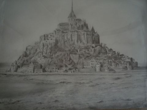L'artiste piartigino - Le Mont Saint Michel