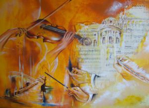 Peinture de Frederic FOUILLOUX: Symphonie