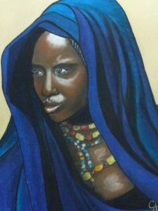 Voir le détail de cette oeuvre: Femme Afar d'Ethiopie