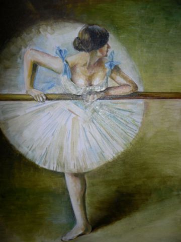ballerine - Peinture - kim kim