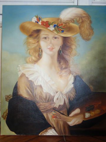 L'artiste Irina - Autoportrait Elisabeth Vige Le Brun