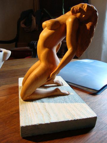 Yémanja - Sculpture - Clement MOUCHE