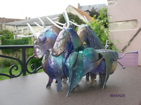 MANADE - Sculpture - joseph TOMASELLO