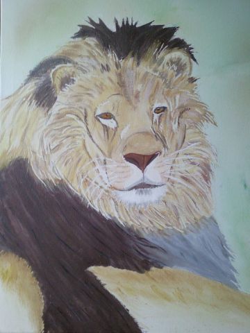 L'artiste nicole - le lion