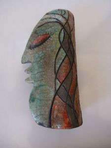 Voir cette oeuvre de carlasamuse: Vase tête