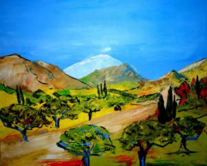 Voir cette oeuvre de Laure Leprince: Le mont Ventoux