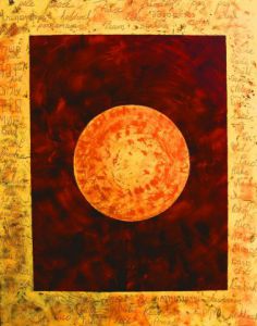 Peinture de GHISLAINE DRIUTTI: La sphere de paix