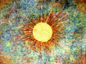 Peinture de lebreton-hays: Soleil